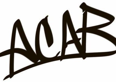 ACAB Graffiti | Die Cut Vinyl Sticker Decal | Blasted Rat Discount