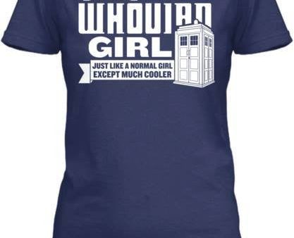 Doctor Who Whovian Girl T-shirt | Blasted Rat For Sale