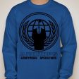 Anonymous Operations - AnonOps Long Sleeve T-shirt Discount