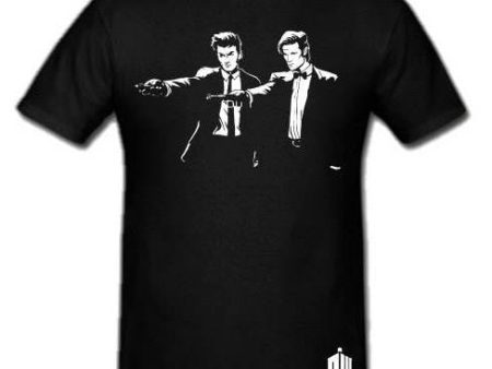 Doctor Who Pulp Fiction T-shirt | Blasted Rat Online