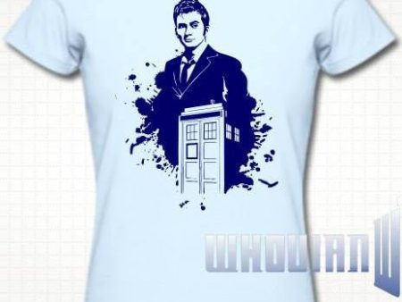 Doctor Who 10th Doctor T-shirt | Blasted Rat Hot on Sale