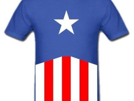 Captain America T-shirt | Blasted Rat For Sale