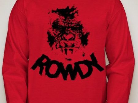 Rowdy Ronda Rousey Roddy Piper MMA WWE Gorilla Planet Of The Apes Long Sleeve T-shirt For Cheap