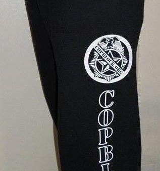 CopBlock Sweatpants One Sided Open Loose Bottom Supply