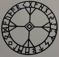 Algiz Viking Celtic Runes Elhaz Runic Amulet | Die Cut Vinyl Sticker Decal For Sale