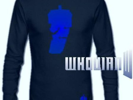 Doctor Who Tardis Dalek Long Sleeve T-shirt Fashion