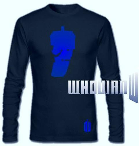 Doctor Who Tardis Dalek Long Sleeve T-shirt Fashion