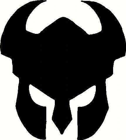 Viking Helmet |  Die Cut Vinyl Sticker Decal Online Sale