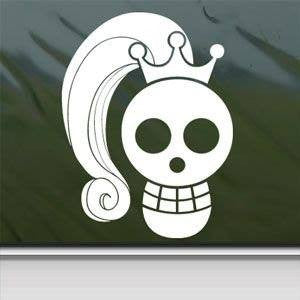 One Piece Vivi Jolly Roger Pirate Flag | Die Cut Vinyl Sticker Decal | Blasted Rat Online Sale