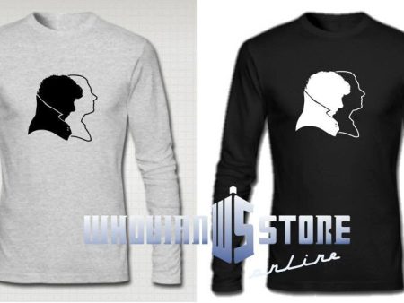 Sherlock And Watson Long Sleeve T-shirt on Sale