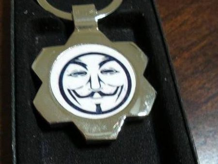 Anonymous Guy Fawkes Keychain on Sale