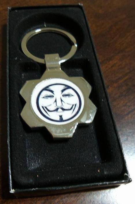 Anonymous Guy Fawkes Keychain on Sale