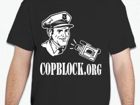 CopBlock.org Cop Camera Url T-shirt on Sale