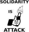 #ShutItDown Anonymous Solidarity Is Attack Facebook Molotov Like | Die Cut Vinyl Sticker Decal For Discount