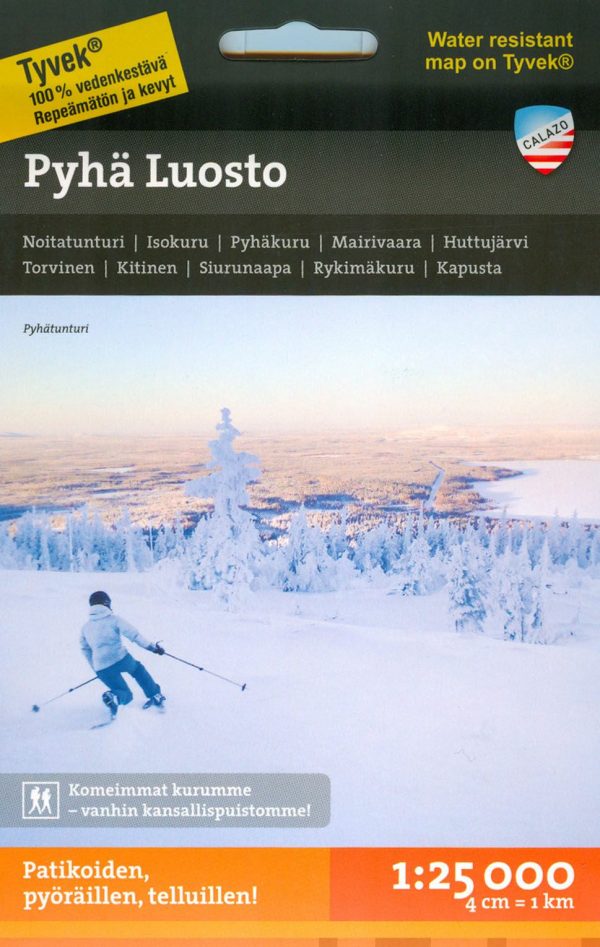 Pyhä-Luosto tunturikartta 1:25 000 Online now