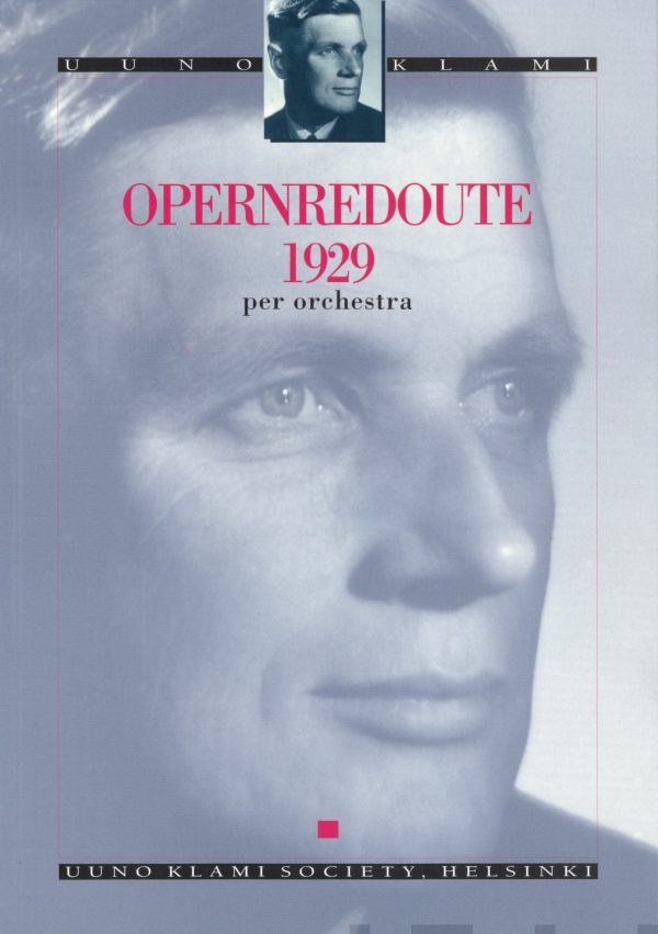 Opernredoute 1929 op. 20 : study score Online Hot Sale