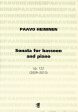 Sonata for bassoon and piano op. 122 (2009-2010) - Sonaatti fagotille ja pianolle For Sale