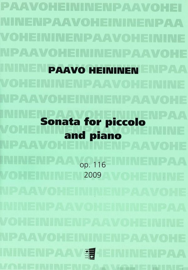 Sonata for piccolo and piano op. 116 (2009) Sale