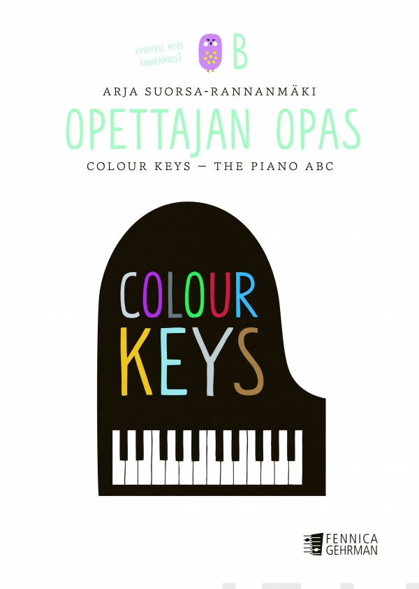 Colour Keys - the Piano ABC: opettajan opas, kirja B Online Sale