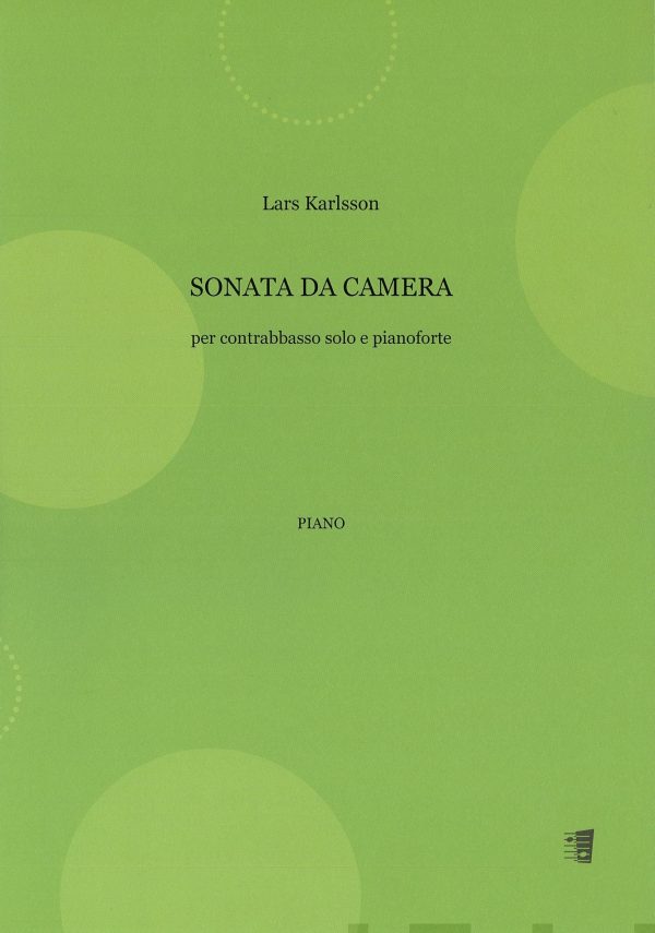 Sonata da camera : for double bass and piano For Sale