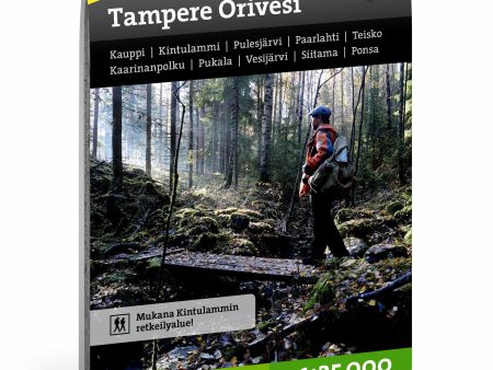 Tampere Orivesi retkeilykartta 1:25 000 For Discount