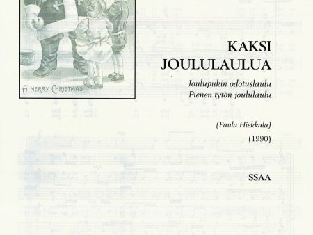 Kaksi joululaulua (SSAA) For Cheap