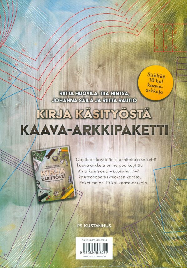 Kirja käsityöstä -kaava-arkkipaketti For Discount