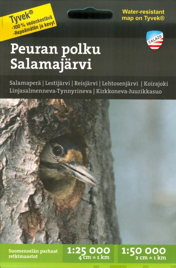 Peuran polku-Salamajärvi 1:25 000 1:50 000 Sale